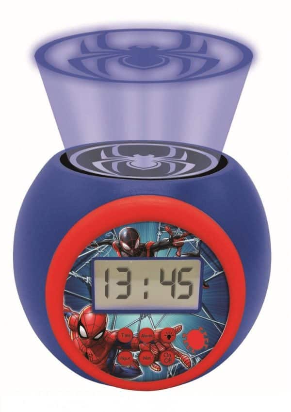 Spiderman Vækkeur Med Projektor - Lexibook