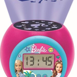 Barbie Vækkeur Med Projektor Og Timer - Lexibook